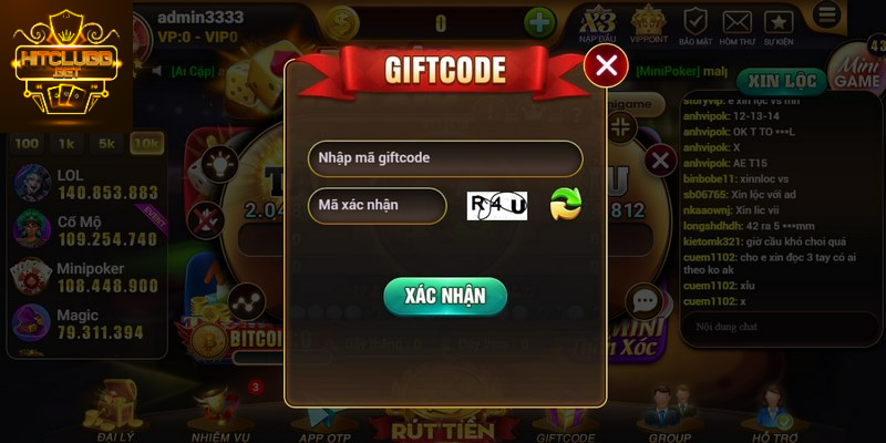 Chương trình tặng miễn phí giftcode dành cho người chơi tại Fanpage 